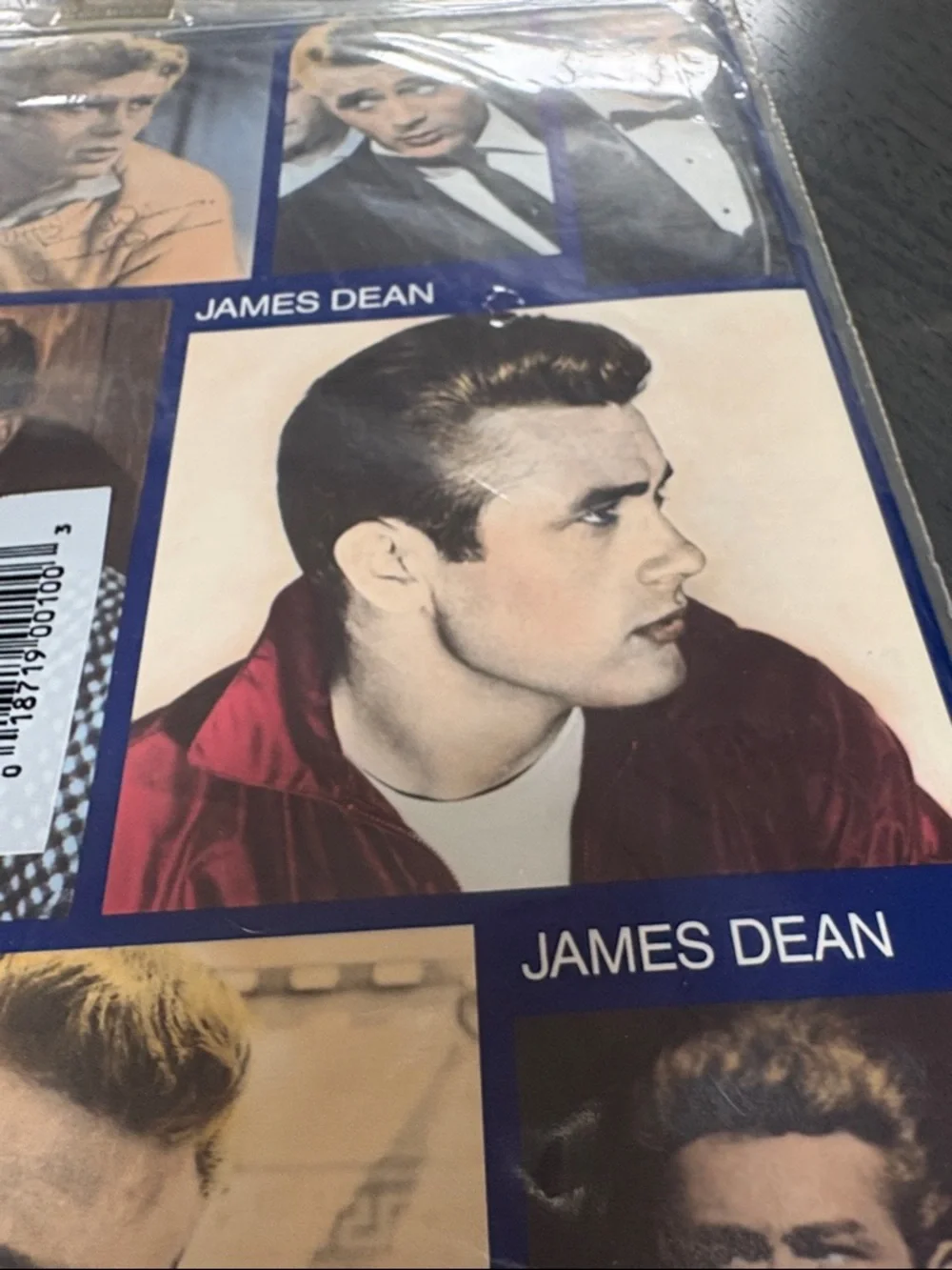 James Dean Wrapping Paper Gift Wrap NWT. Set of 4! RARE. Rock Wraps